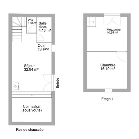 Feriehus De Dignas 2/4 Personnes *